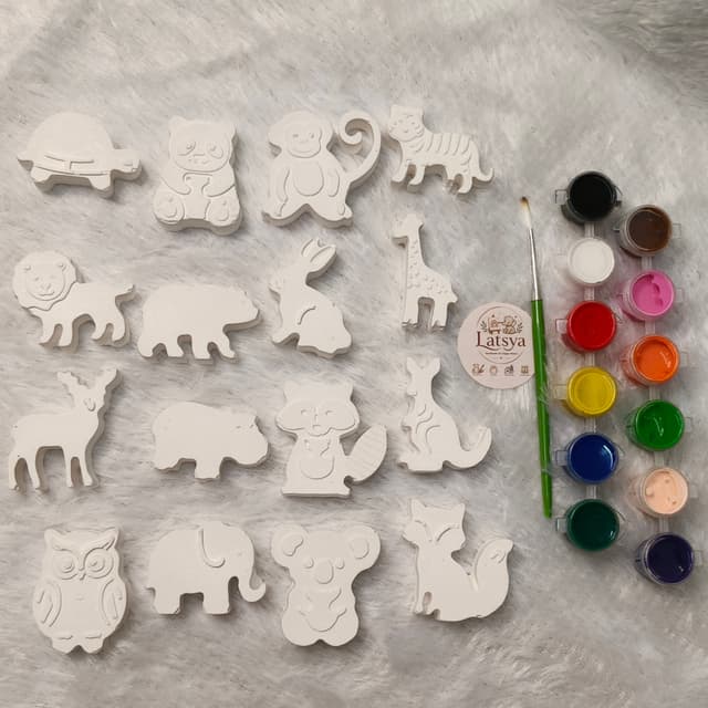 Animals DIY Painting Kit (set of 16)
