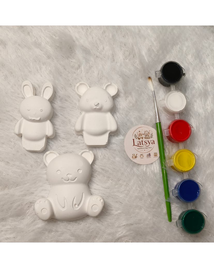 Bear-Bunny DIY Painting Kit