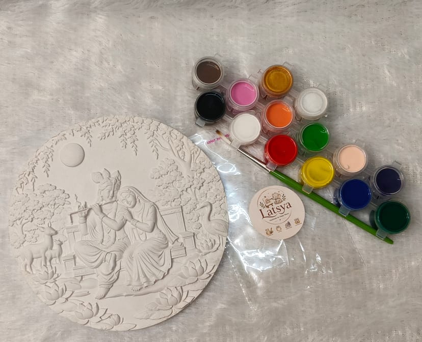 Radha Krishna painting Kit