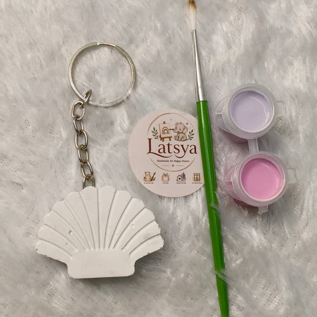 Shell Keychain DIY Painting Kit