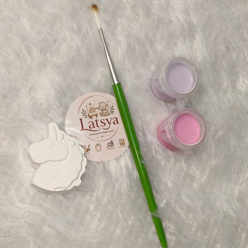 Unicorn Keychain DIY Painting Kit
